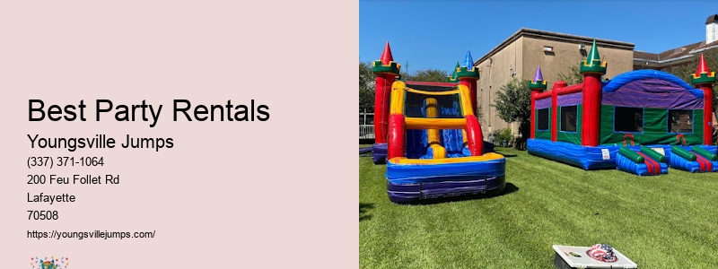 A Bounce House Rental