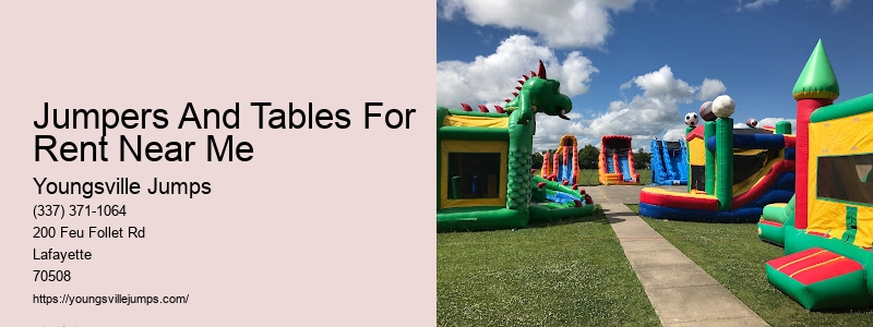 Extreme Jumpers And Slides