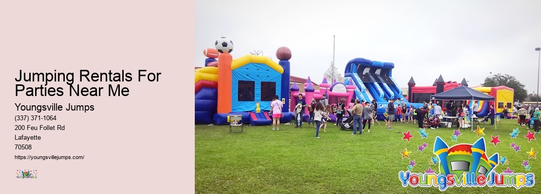 Jumping Rentals For Parties Near Me