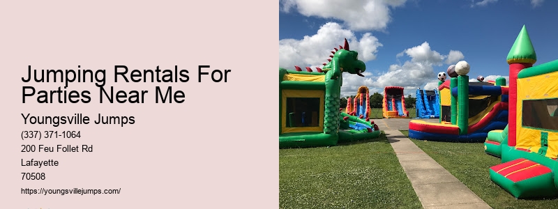 Bounce House Tables And Chairs For Rent