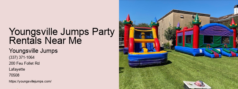 Bounce House Rental Youngsville LA